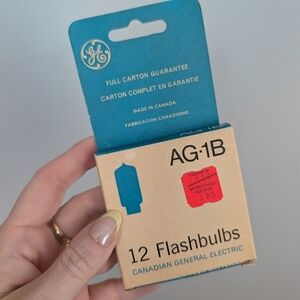 GE AG-1B Flashbulbs
